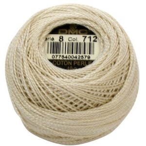 712-902 DMC Pearl Cotton Size 8 Balls *INSURED SHIPPING* Threads Perle Cotton Coton Perle&#39; Art. 116