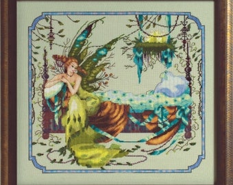 Mooka *FREE Insured Shipping In USA* Fairy Fairies Fantasy Counted Cross Stitch Chart Pattern Mirabilia Designs Nora Corbett MD156 18-1845