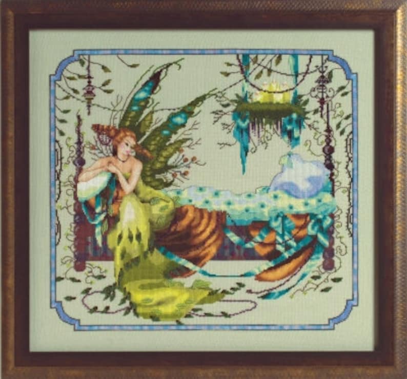 Mooka FREE Insured Shipping In USA Fairy Fairies Fantasy Counted Cross Stitch Chart Pattern Mirabilia Designs Nora Corbett MD156 18-1845 image 1