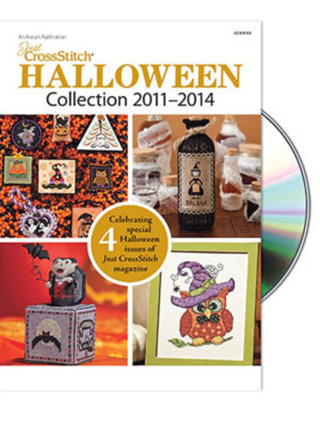 20112014 Just Cross Stitch Halloween DVD FREE Insured Shipping Annual