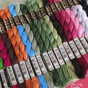 DMC Pearl Cotton No.5 Embroidery Thread- Various Colours