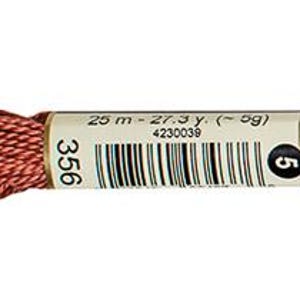 Colors 356 to 415 DMC Pearl Cotton Size 5 Skeins *INSURED SHIPPING* Threads Perle Cotton Coton Perle&#39; Art. 115
