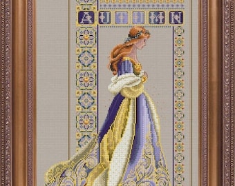 CELTIC AUTUMN *FREE Insured Shipping* Counted Cross Stitch Charts Patterns Lavender & Lace Marilyn Leavitt-Imblum LL58 Not Finished/Framed