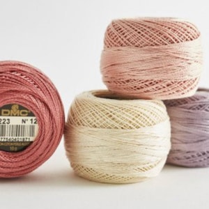 DMC Pearl Cotton Size 12 Balls *INSURED SHIPPING* Size 12 Threads Perle Cotton Coton Perle&#39; Art. 116