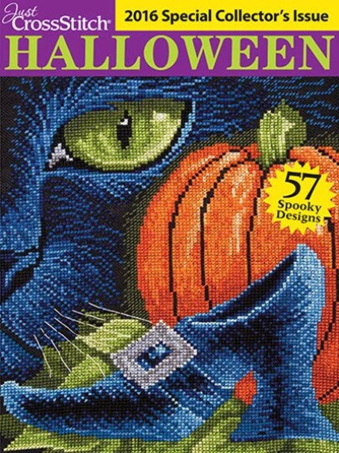Halloween 2021 by Just Cross Stitch Magazine 50 Spooky Designs 