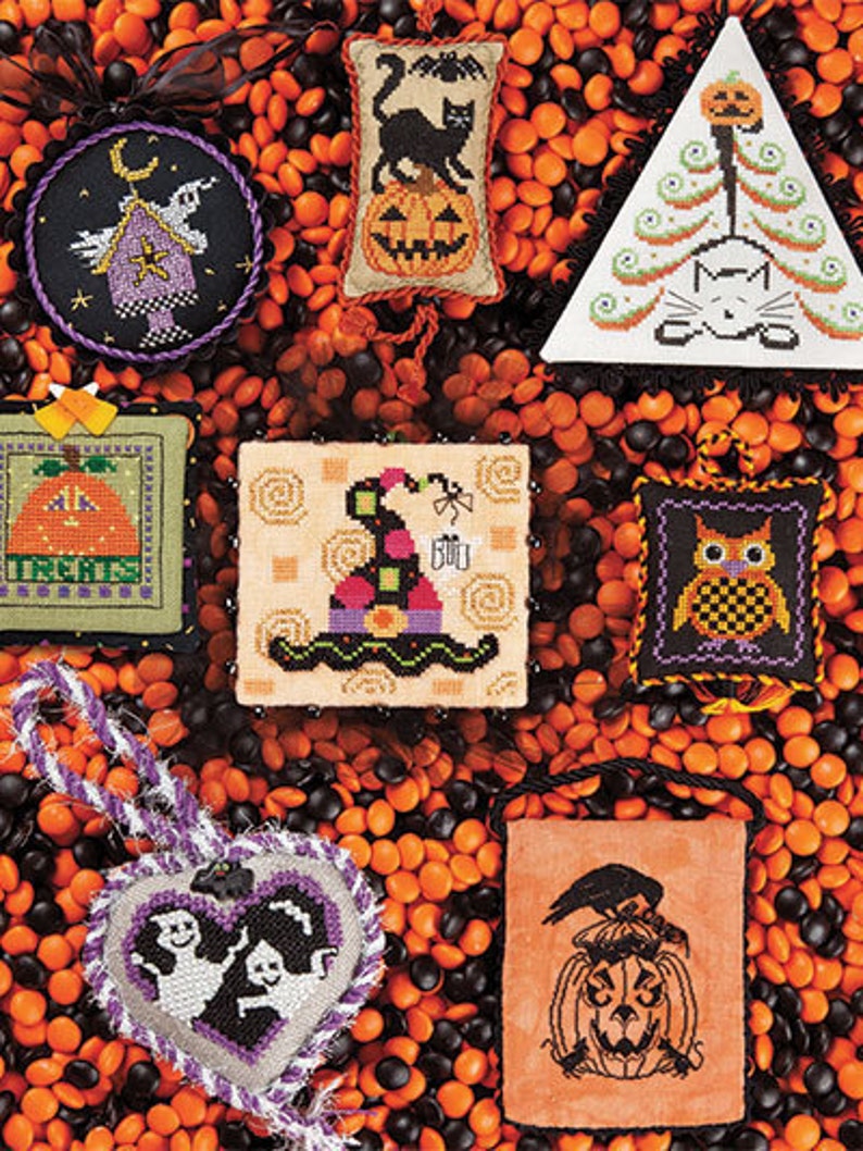 20112014 Just Cross Stitch Halloween DVD FREE Insured Etsy