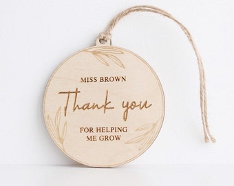 Teacher thank you gift / teaching assistant gift / end of term / personalised