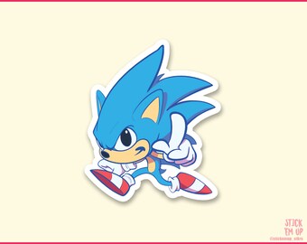 Sonic - Vinilo troquelado Pegatina