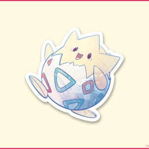 Pokémon - Togepi - Die-Cut Vinyl Sticker