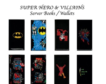 Super Hero / Villains Server Books