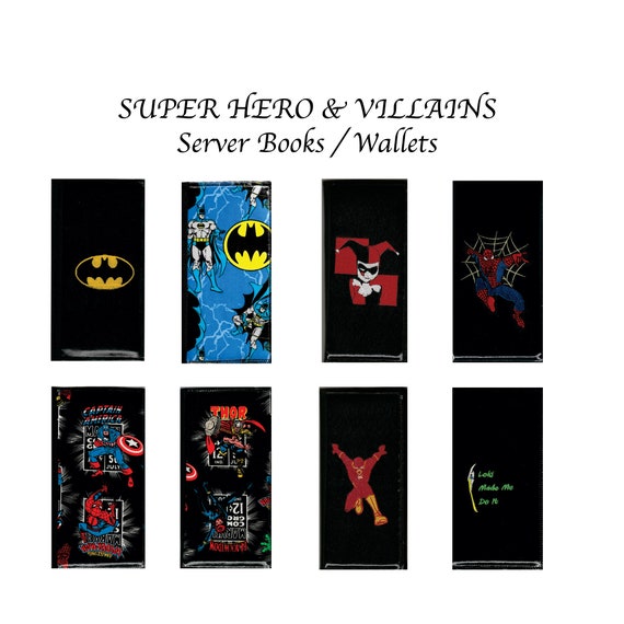 Super Hero / Villains Server Books