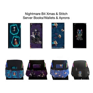 6 Pocket Disney Waist Aprons (includes Server Book Option)