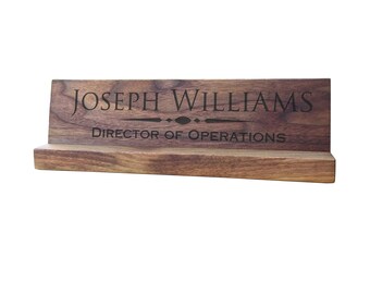 name plate stand etsy