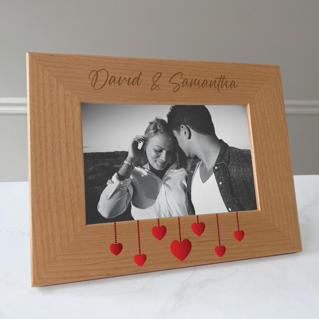 Valentine's Day Picture Frame, Couples Gift, Gift for Newlyweds ...