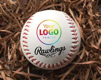 Personalized Baseball with logo or image, Custom logo baseball / Full color printed