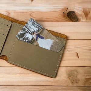 Personalized wallet card, Custom wallet card, Wallet card insert, Personalized message card, Metal wallet card / Laser engraved or Printed zdjęcie 6