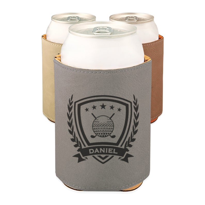 Engraved Golf Can Cooler Personalized Golf Gift / Laser Etsy