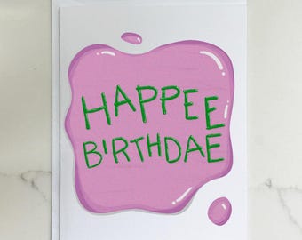 Magic Birthday Card: Happee Birthdae, Witch & Wizard Gift