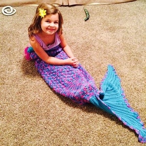Crocheted Mermaid Tail