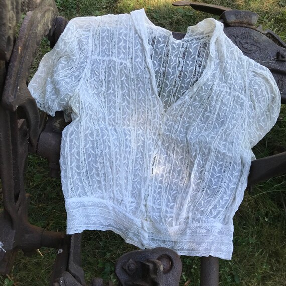 Vintage 1910's Lace Blouse