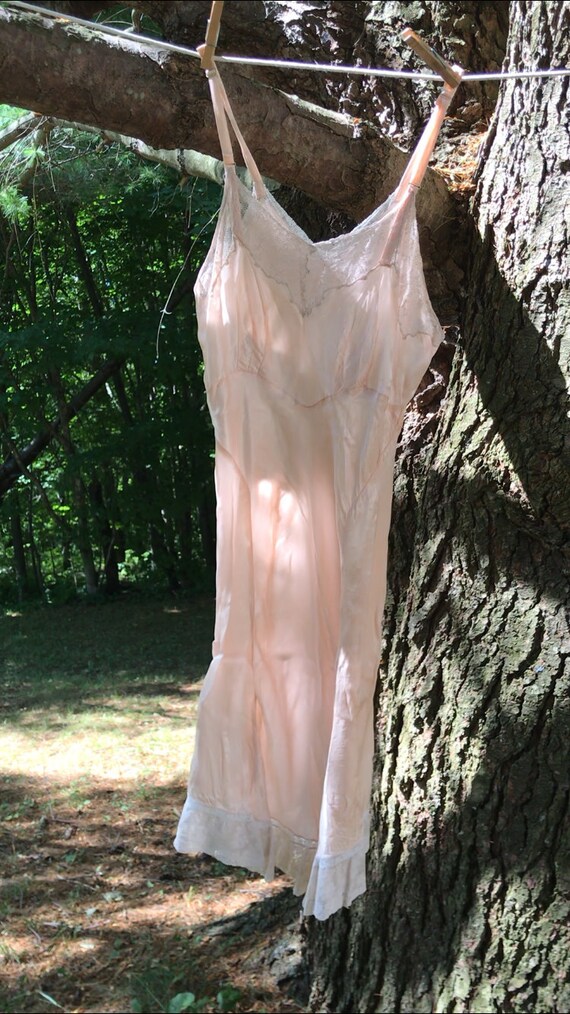Blush 1940's Slip Dress