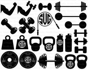 Download Lifting Weights Svg Etsy