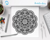 Download Princess Mandala Svg Princesses Bundle Mandala Svg Files For Silhouette And Cricut Princess T Shirt Princess Clipart Princess Birthday By Doodle Cloud Studio Catch My Party