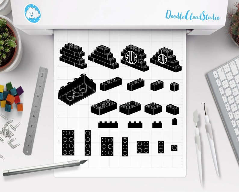 Download Lego SVG Building Blocks SVG Lego Bricks svg Lego Monogram ...