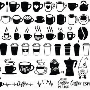 BUY 4 GET 50% OFF 32 Coffee Quotes svg Bundle dxf png coffee mug design svg  glowforge laser cut files coffee svg sayings cut file for cricut