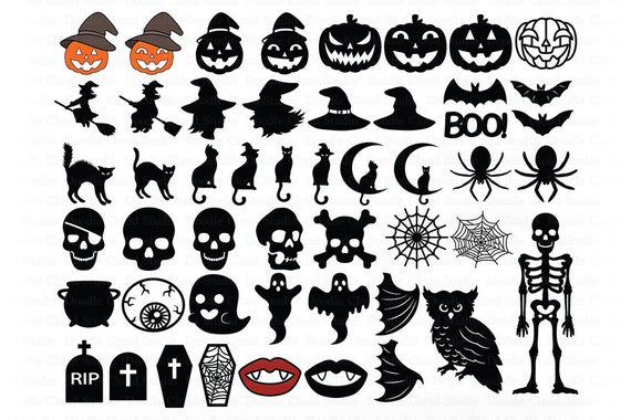 Download Halloween Svg Halloween Bundle Svg Files For Silhouette And Etsy