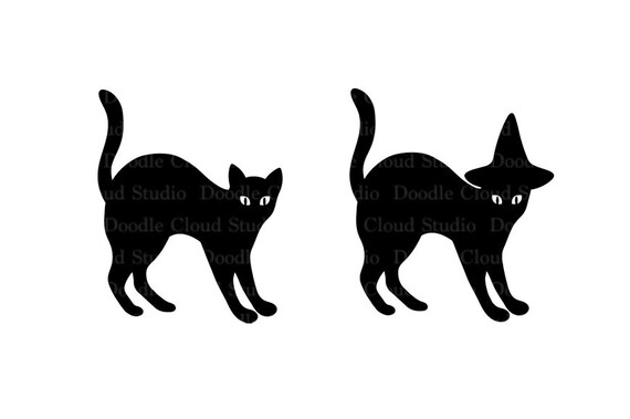 Download Cats Svg Files For Silhouette Cameo And Cricut Clipart Png Transparent Included By Doodle Cloud Studio Catch My Party Yellowimages Mockups