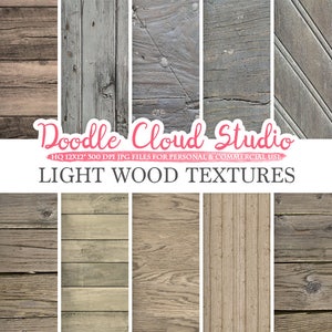 Light Wood digital paper, Shabby Old Wood, Distressed Wood Backgrounds, Real Rustic Wood textures Instant Download Personal & Commercial Use