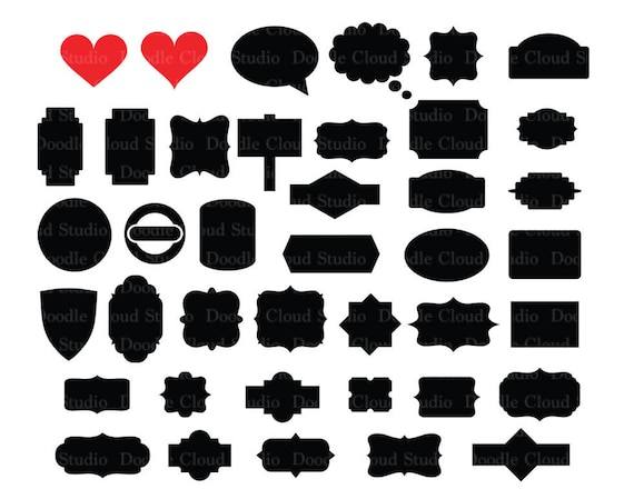 Download Ribbon Banner Svg Label Svg Banner Svg Files For Silhouette Etsy