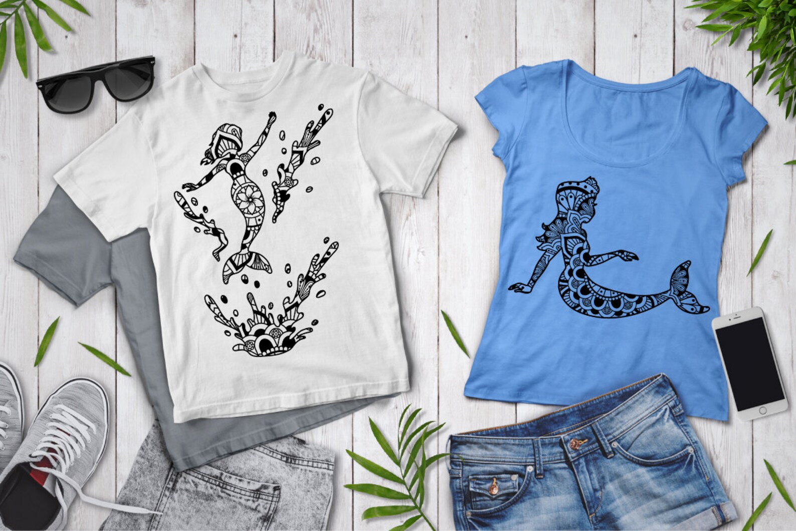 Mermaid Mandala SVG Little Mermaid Mandala SVG Files for ...