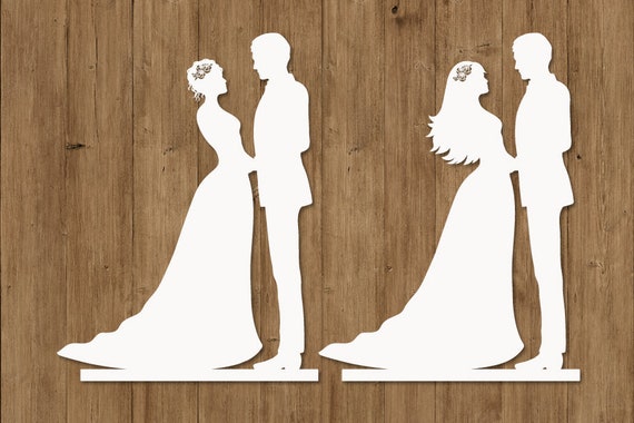 Free Free 58 Couple Wedding Cake Topper Svg SVG PNG EPS DXF File