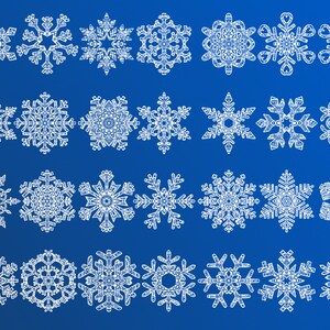 Snowflakes Mandala SVG, Snowflakes Mandala Bundle SVG Files for Silhouette and Cricut. Christmas Decoration, Snowflakes Clipart, Winter SVG.