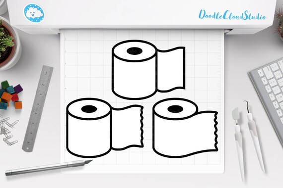 Toilet Paper Svg Toilet Paper Set Toilet Paper Rolls Svg Toilet