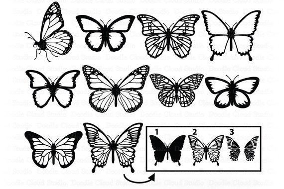 Download Butterfly SVG, Butterfly SVG Bundle SVG Files for ...