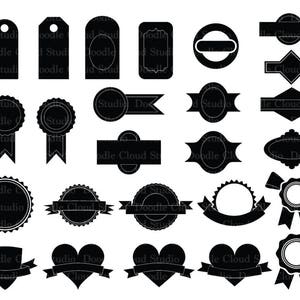 Labels SVG, Label svg files Hearts svg for Silhouette Cameo and Cricut. Label clipart Label clipart PNG included, clipart PNG transparent