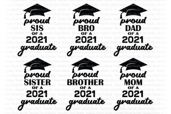 Download Proud Family Of A 2021 Graduate Svg Graduation Shirt Svg Etsy