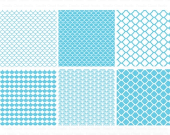 Seamless Scales Pattern SVG, Mermaid Scale SVG, Fish Scale Pattern, Scallop SVG Files for Silhouette Cameo & Cricut. Mermaid, Scales Clipart