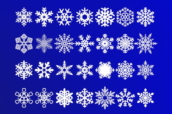 Download Snowflakes Svg Snowflakes Bundle Svg Files For Silhouette And Cricut Christmas Decoration Snowflakes Clipart Winter Svg By Doodle Cloud Studio Catch My Party
