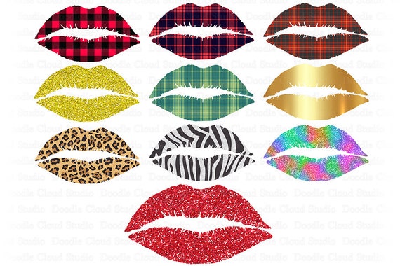 Lips Png Lips Png Bundle Kiss Sublimation Design Lips Clipart Kiss Leopard Glitter Zebra Buffalo Plaid Gold Lips T Shirt By Doodle Cloud Studio Catch My Party