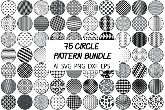 Download 75 Circle Patterns Svg Bundle Background Pattern Svg Cut Files For Cricut And Silhouette Transparent Background Circle Patterns Clipart By Doodle Cloud Studio Catch My Party