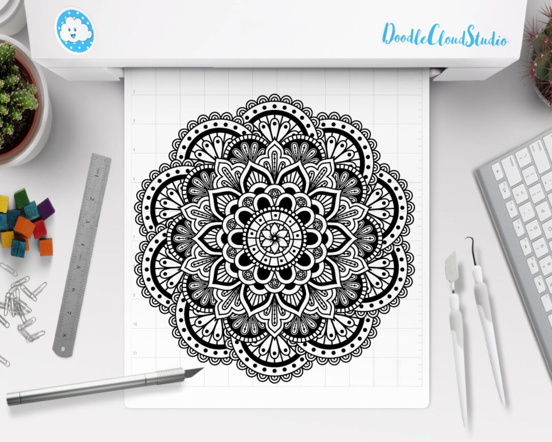CASCA mimoza PLATA バングル SVG Hearts #1 Zentangle Mandala Svg Png Dxf Eps Cricut Silhoutte