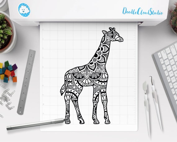 Download Cutting File File For Silhouette Mandala Svg Animal Svg Giraffe Svg Commercial Use Svg Giraffe Mandala Mandala Giraffe Mandala Svg Clip Art Art Collectibles Vermontorganics Com