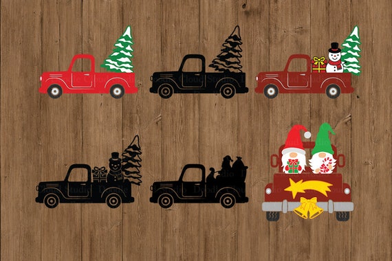Download Christmas Truck Svg Christmas Svg Files For Silhouette And Cricut Christmas Truck With Tree Gnome Snowman Christmas Truck Clipart By Doodle Cloud Studio Catch My Party SVG, PNG, EPS, DXF File