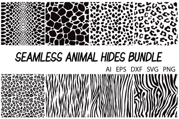 Download Animal Patterns Svg Animal Skin Svg Seamless Animal Hide Svg Files For Silhouette Cameo And Cricut Transparent Background Vector Clipart By Doodle Cloud Studio Catch My Party