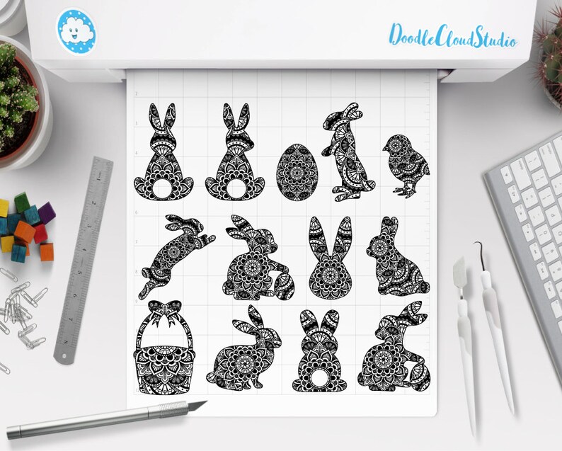 Download Easter Mandala SVG Bunny Mandala Egg Mandala Basket | Etsy Download Easter Mandala SVG Bunny Mandala Egg Mandala Basket | Etsy