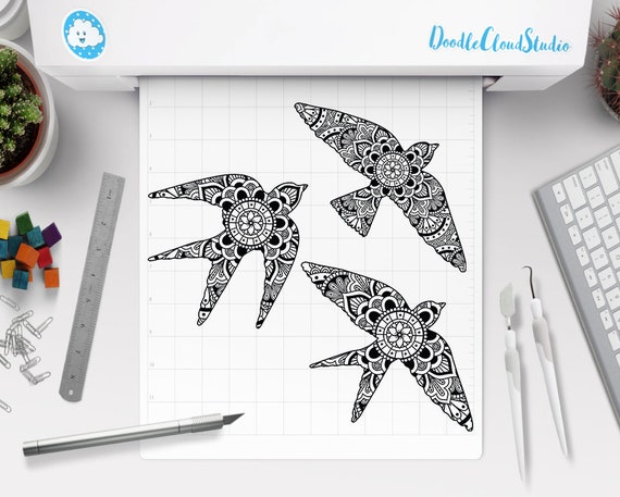 Download Bird Mandala Svg Bird Svg Bird Mandala Svg Files For Silhouette Cameo Cricut Animal Mandala Svg Bird Zentangle Bird Mandala Clipart By Doodle Cloud Studio Catch My Party